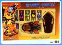 airgam comics Rank - Green Demon - Panther Man - Sirdar con Crest Boat y Aeroboat