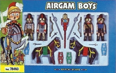 airgamboys 78483 - 4 romanos con dos caballos